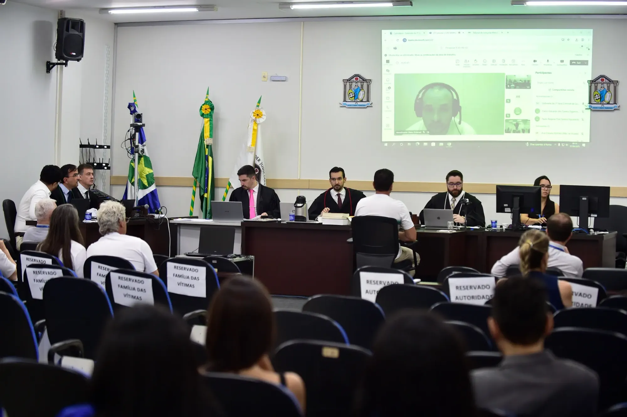 Réu de chacina em Sorriso abandona julgamento e se cala diante do júri
