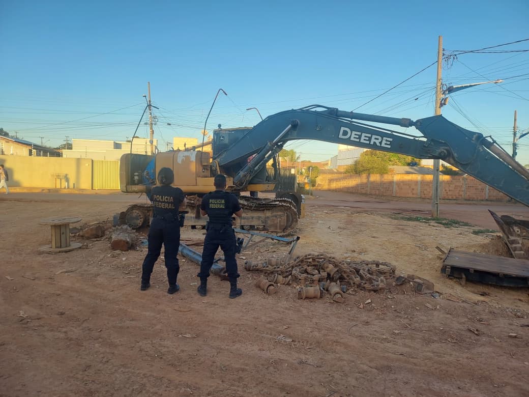 PF e Exército realizam operação contra garimpo ilegal de ouro no Mato Grosso