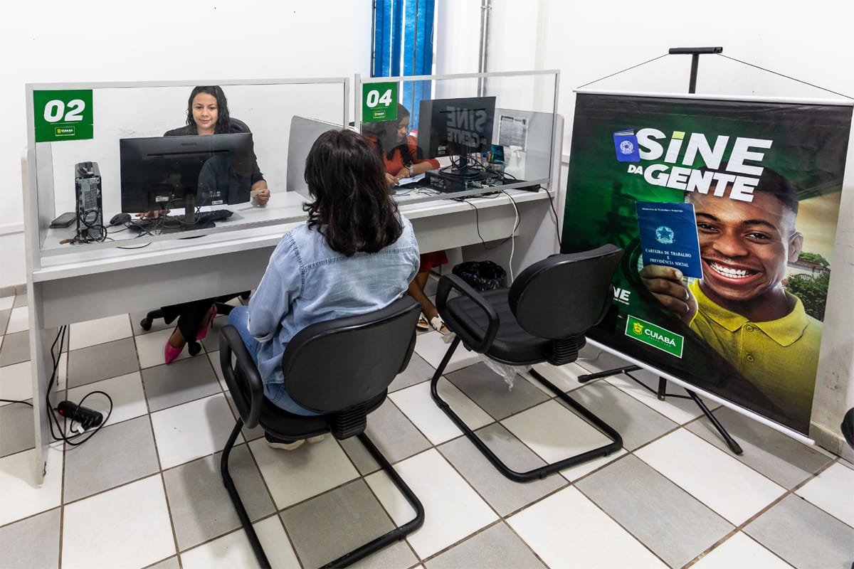 Sine de Cuiabá tem 206 vagas para trabalhadores com ensino fundamental e sem experiência