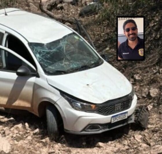 Delegado de Polícia sofre acidente grave em rodovia de Aripuanã e é transferido para Cuiabá