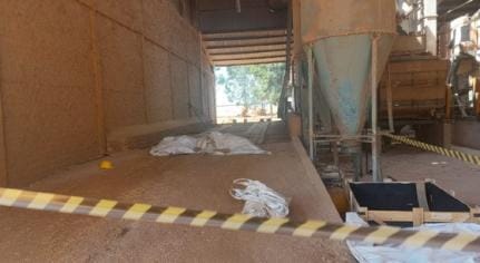 Jovem morre após cair de telhado do secador de grãos em fazenda de Diamantino