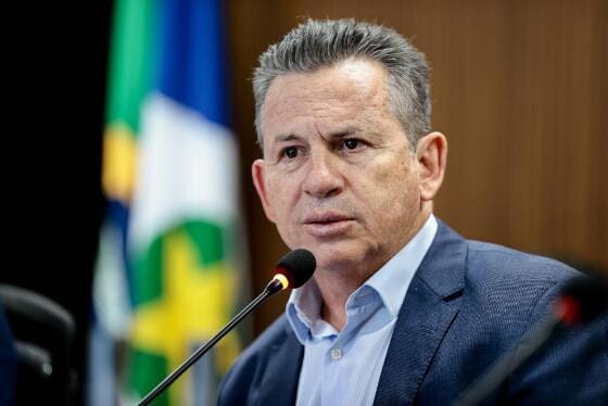 Após queda e internação, Mauro Mendes retoma agenda presencial em Cuiabá