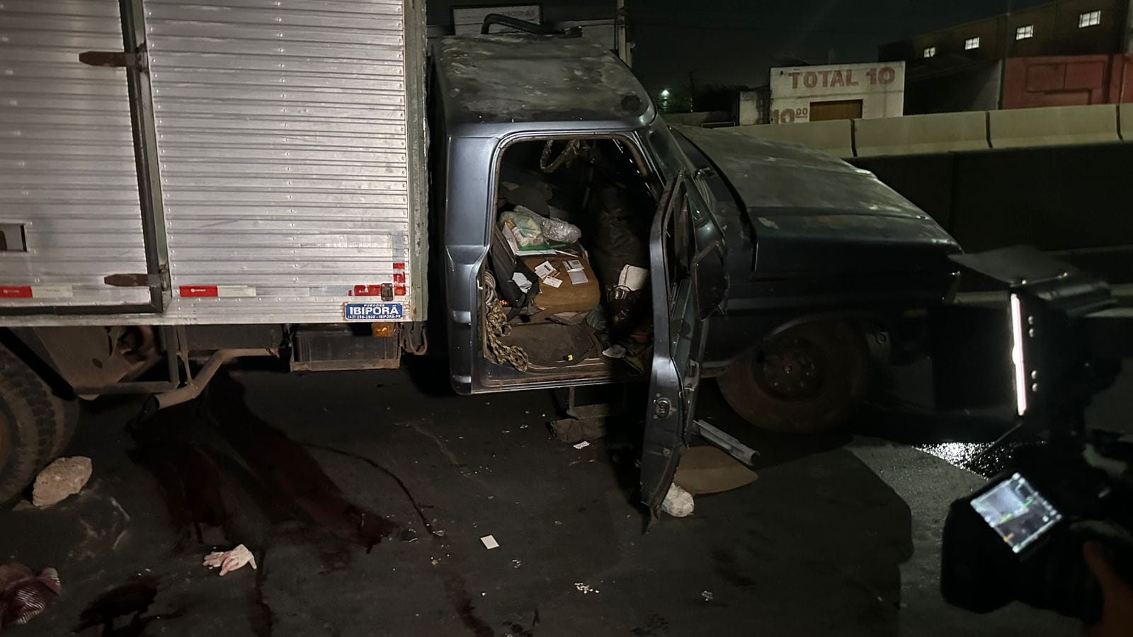 Homem morre atropelado pelo próprio caminhão após colisão na Avenida Beira Rio