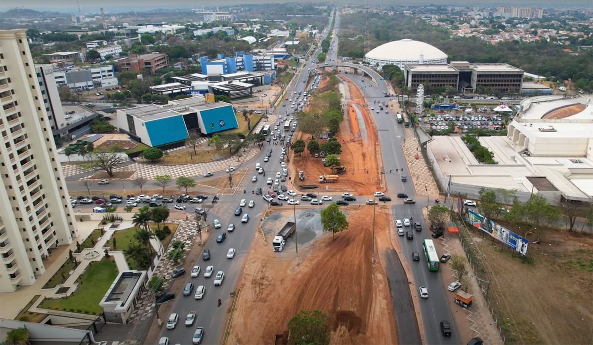 Semob implementará mão única em via do Centro Político Administrativo a partir de segunda-feira (15)