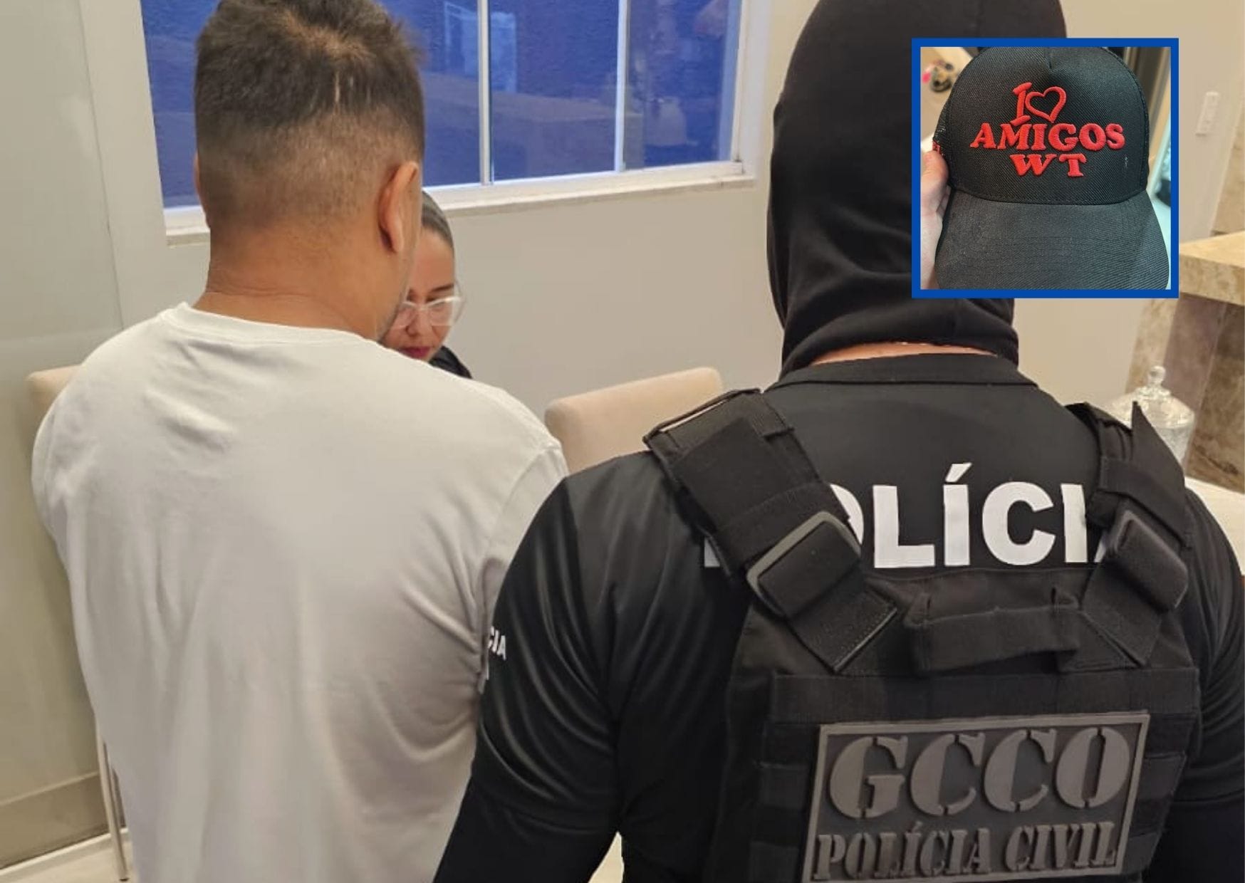 Sucessor de líder do Comando Vermelho é preso em operação contra tráfico em Mato Grosso