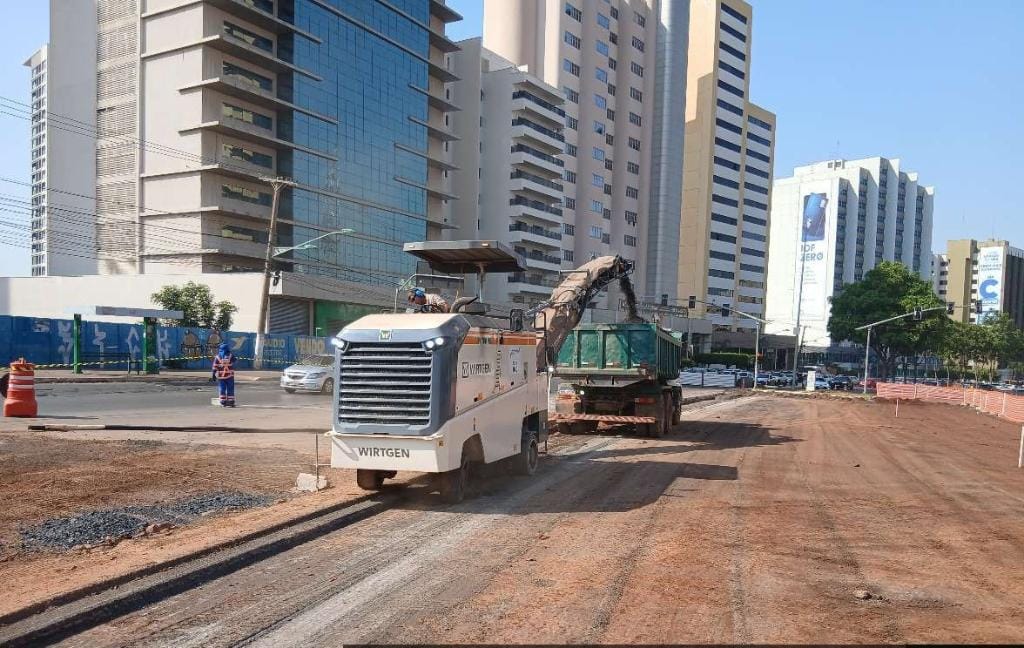 Trânsito será alterado em dois retornos da Avenida do CPA para continuidade das obras