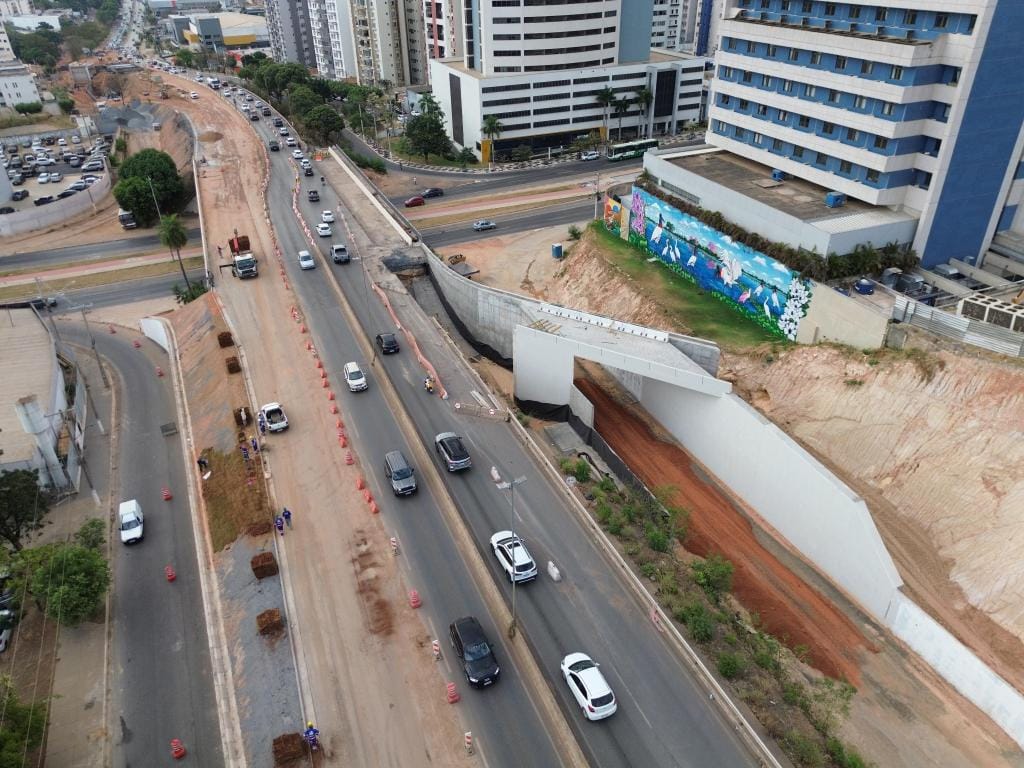 Trânsito em alça do viaduto da Miguel Sutil não será mais interrompido nesta sexta-feira (12)