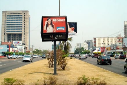Semana de sol forte e calor recorde em Cuiabá, sem previsão de chuva