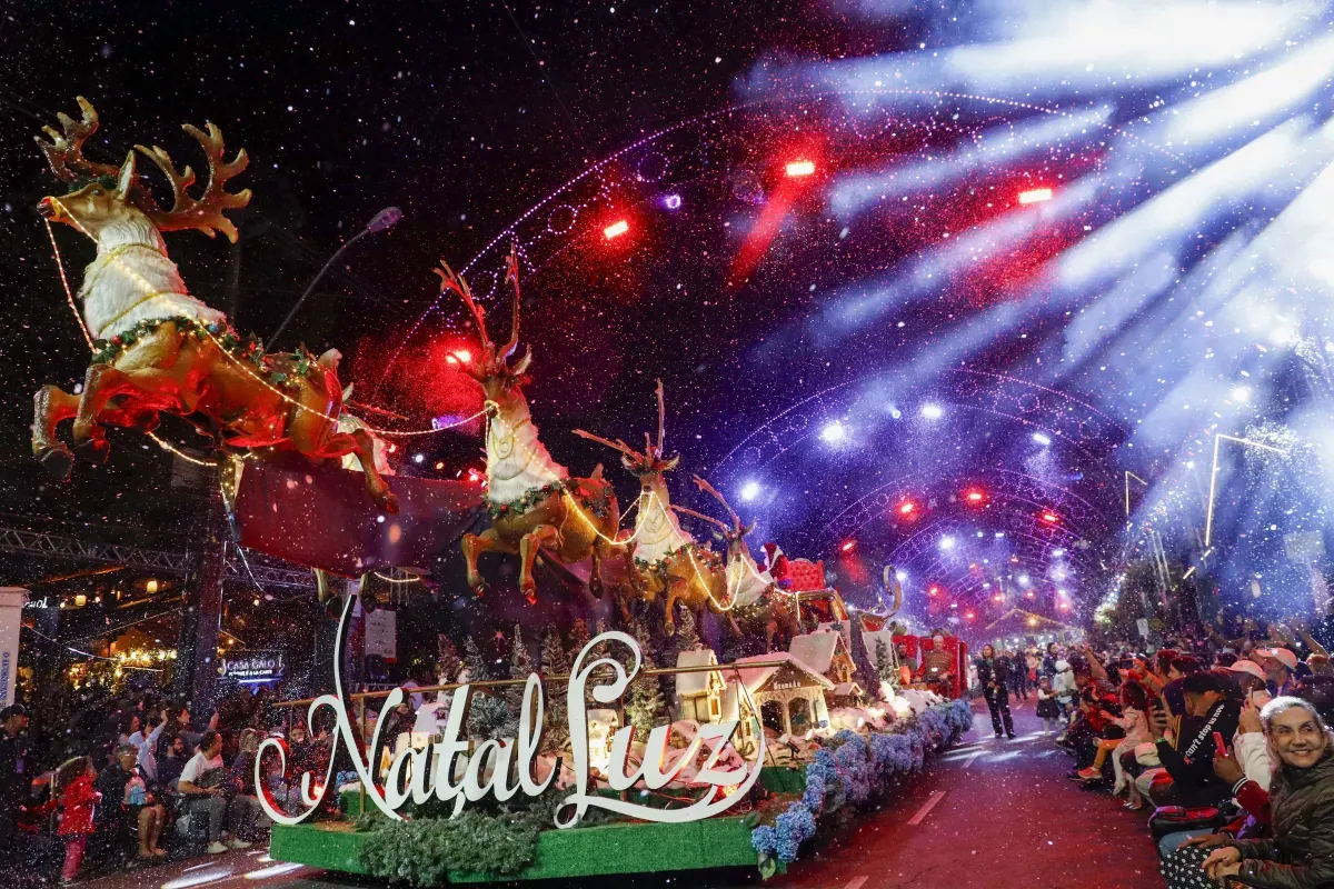 Gramado celebra 40 anos do maior espetáculo natalino do Brasil
