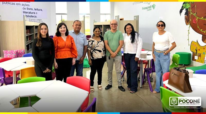 Prefeitura de Poconé busca inovação em bibliotecas e planeja modernização de espaço cultural