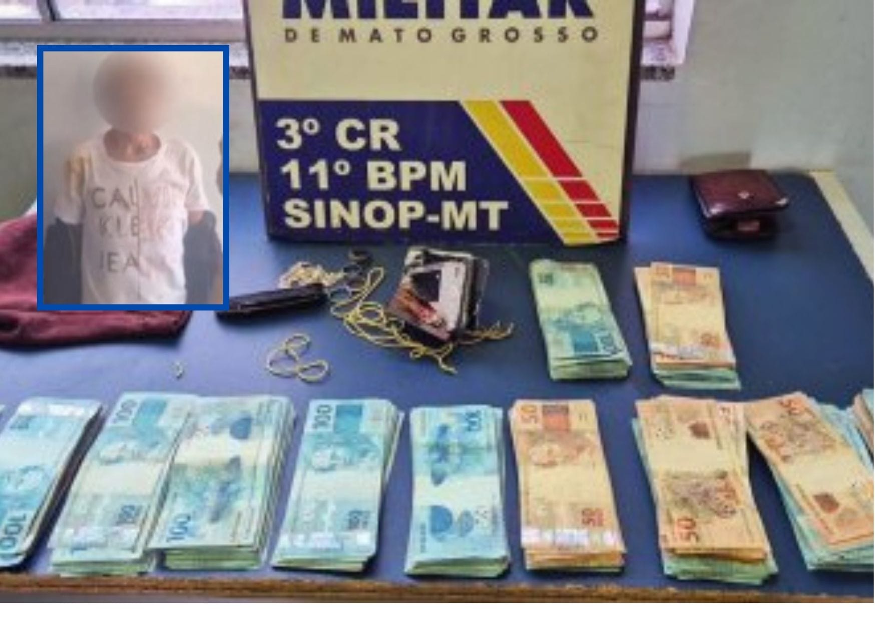 Homem é preso após manter família refém e roubar mais de R$ 60 mil em Campo Verde