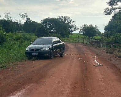 Suspeito de tráfico reage à abordagem e é morto em troca de tiros com a PM em MT