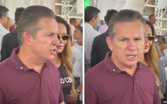 Mauro Mendes diz que carros atingidos estavam em área proibida e promete apurar falha no acesso