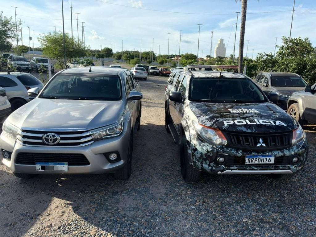 Policiais da Rotam recuperam caminhonete roubada em SP e prende homem por receptação