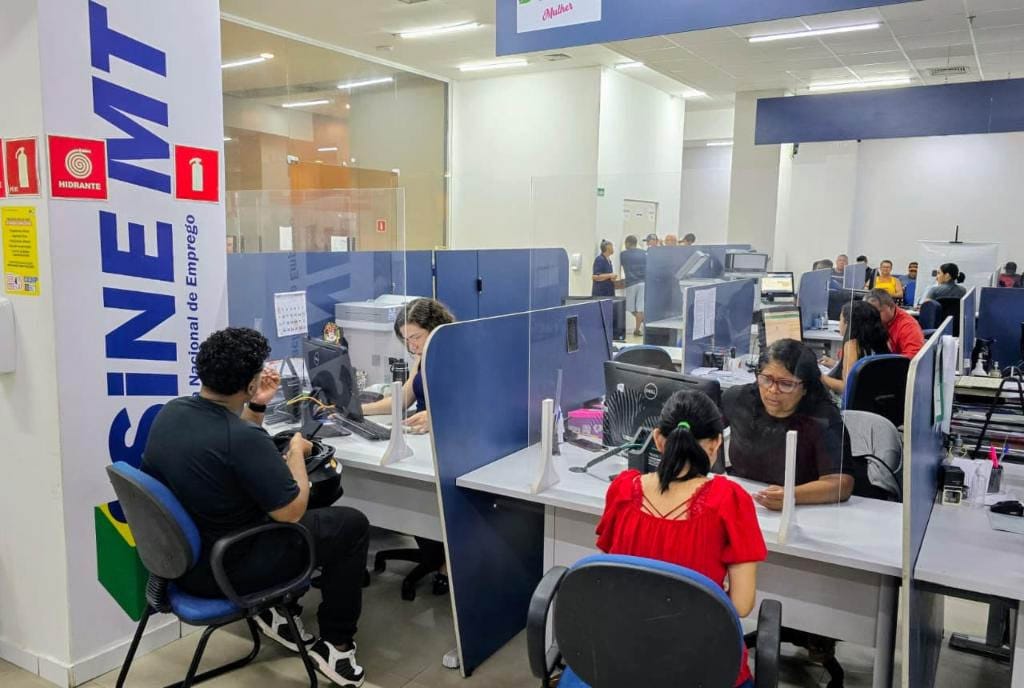 Mais de 2,4 mil vagas são disponibilizadas pelo Sine-MT nesta semana; confira as oportunidades