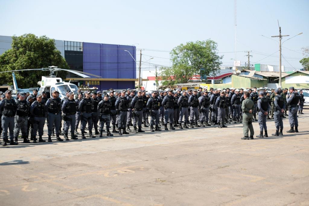 Com foco na segurança, PM deflagra operações táticas em 142 municípios de MT