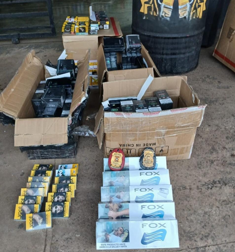 Polícia Civil combate venda de cigarros eletrônicos após denúncias de uso em escolas