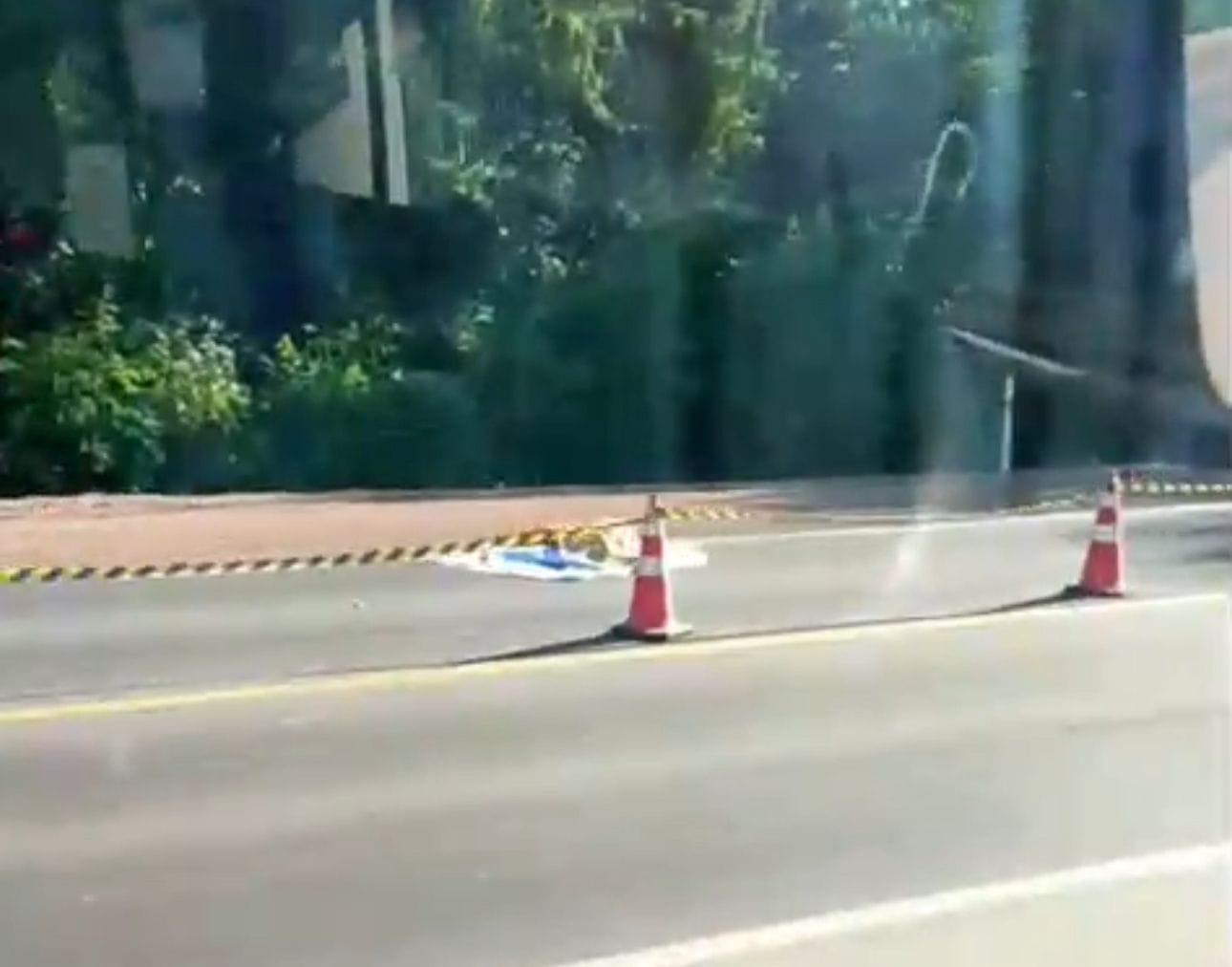 Funcionário morre atropelado por carreta enquanto trabalhava na pista da Rodovia dos Imigrantes