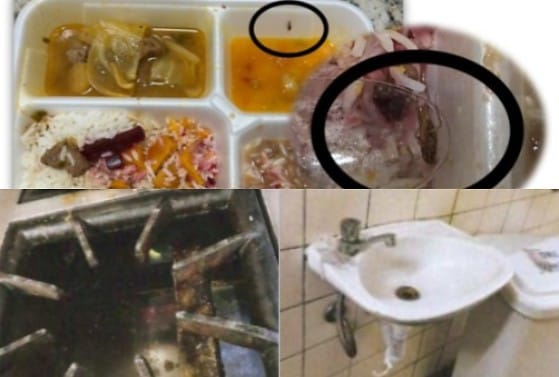 Justiça autoriza nova licitação após denúncias de comida com baratas e cozinha insalubre gerenciada pela empresa Nutrana