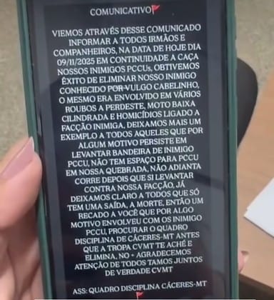 Facção criminosa assume decapitação de irmãos em Cuiabá e polícia investiga retaliação entre gangues