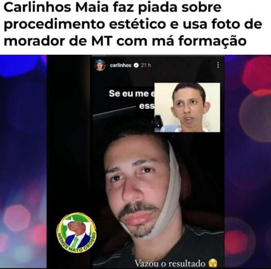 STJ mantém condenação de Carlinhos Maia por piada sobre deformidade física de morador de MT