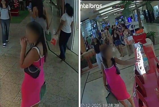Mulher é flagrada furtando perfume em quiosque de shopping em Cuiabá