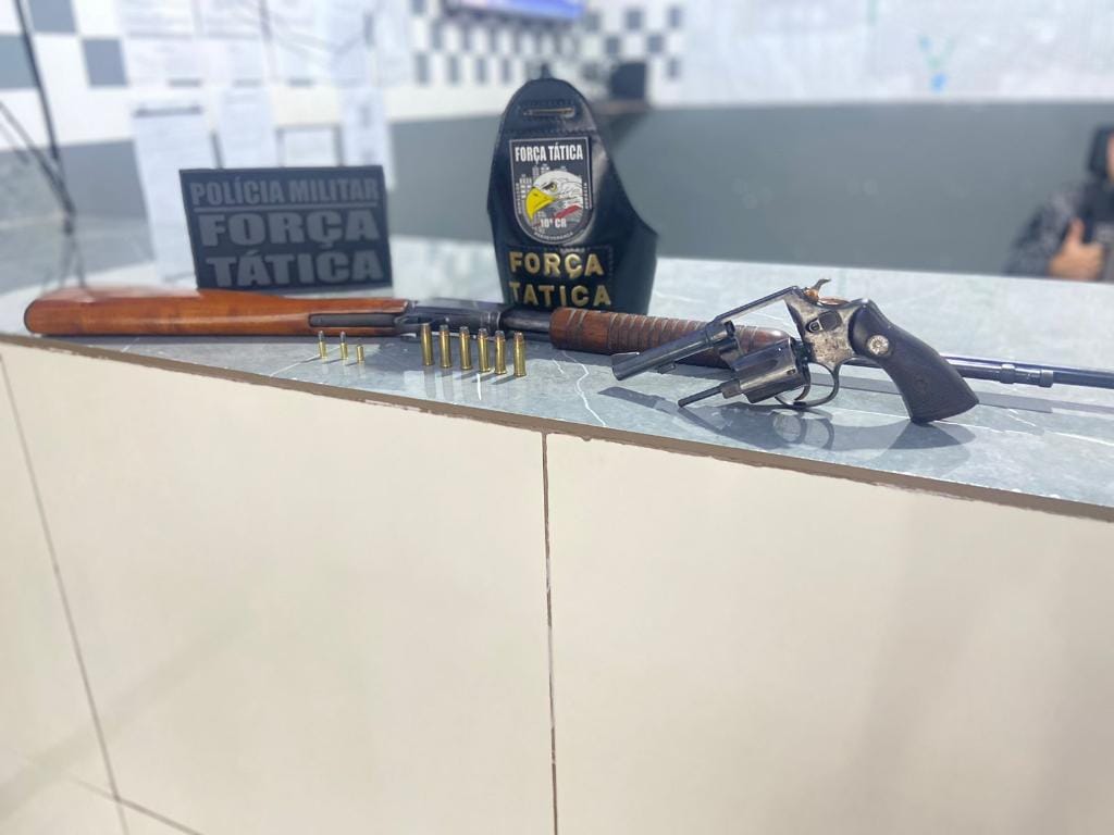 Foragido da Justiça por roubo a banco no Tocantins é preso pela Força Tática em Vila Rica