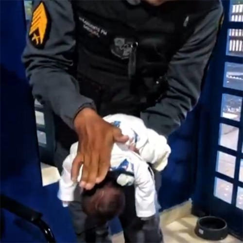 PMs realizam Manobra de Heimlich e ajudam a salvar bebê de 15 dias engasgado com leite materno em Cuiabá