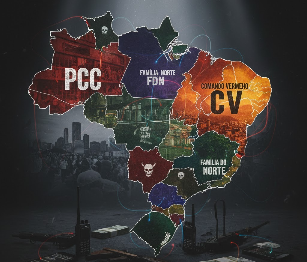 Brasil entra no top 10 dos países mais perigosos em 2025