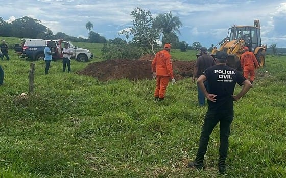 Polícia Civil encontra corpo enterrado em poço durante apuração de desaparecimento