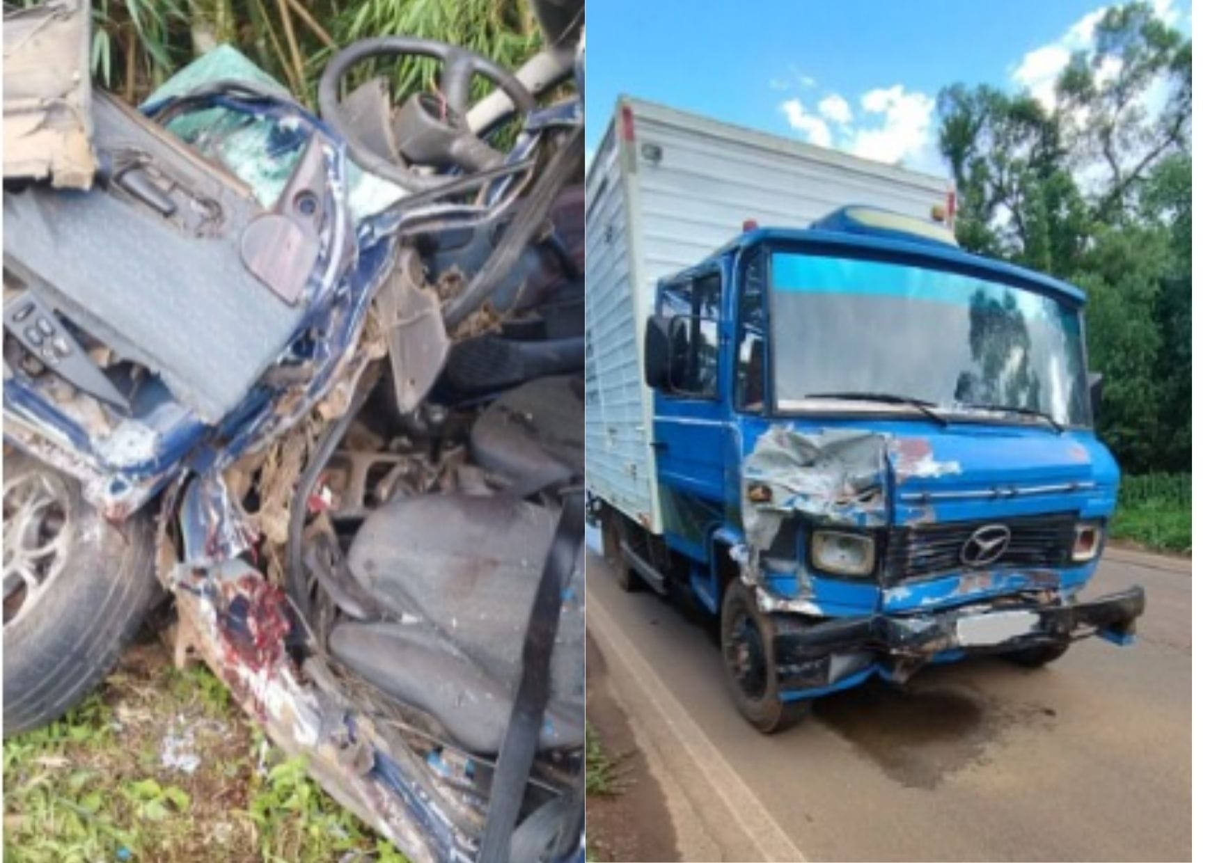 Duas crianças e mãe grávida morrem após colisão em rodovia em Santa Catarina