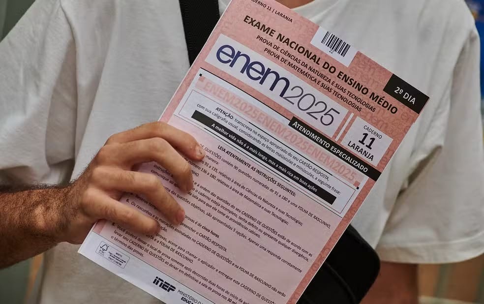 Notas do Enem 2025 já estão disponíveis para consulta online