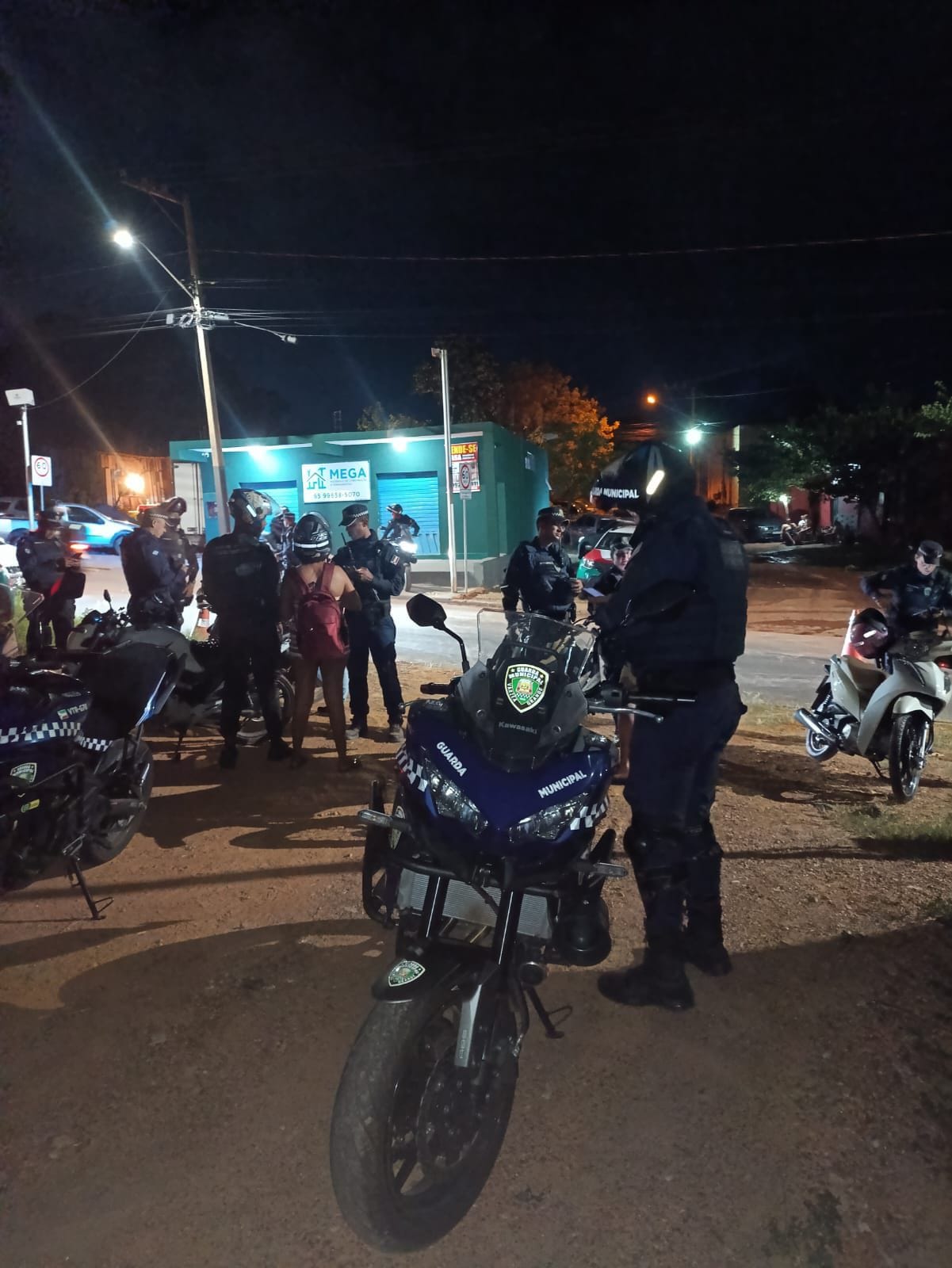 Sete motos barulhentas são apreendidas em operação da Guarda Municipal em VG