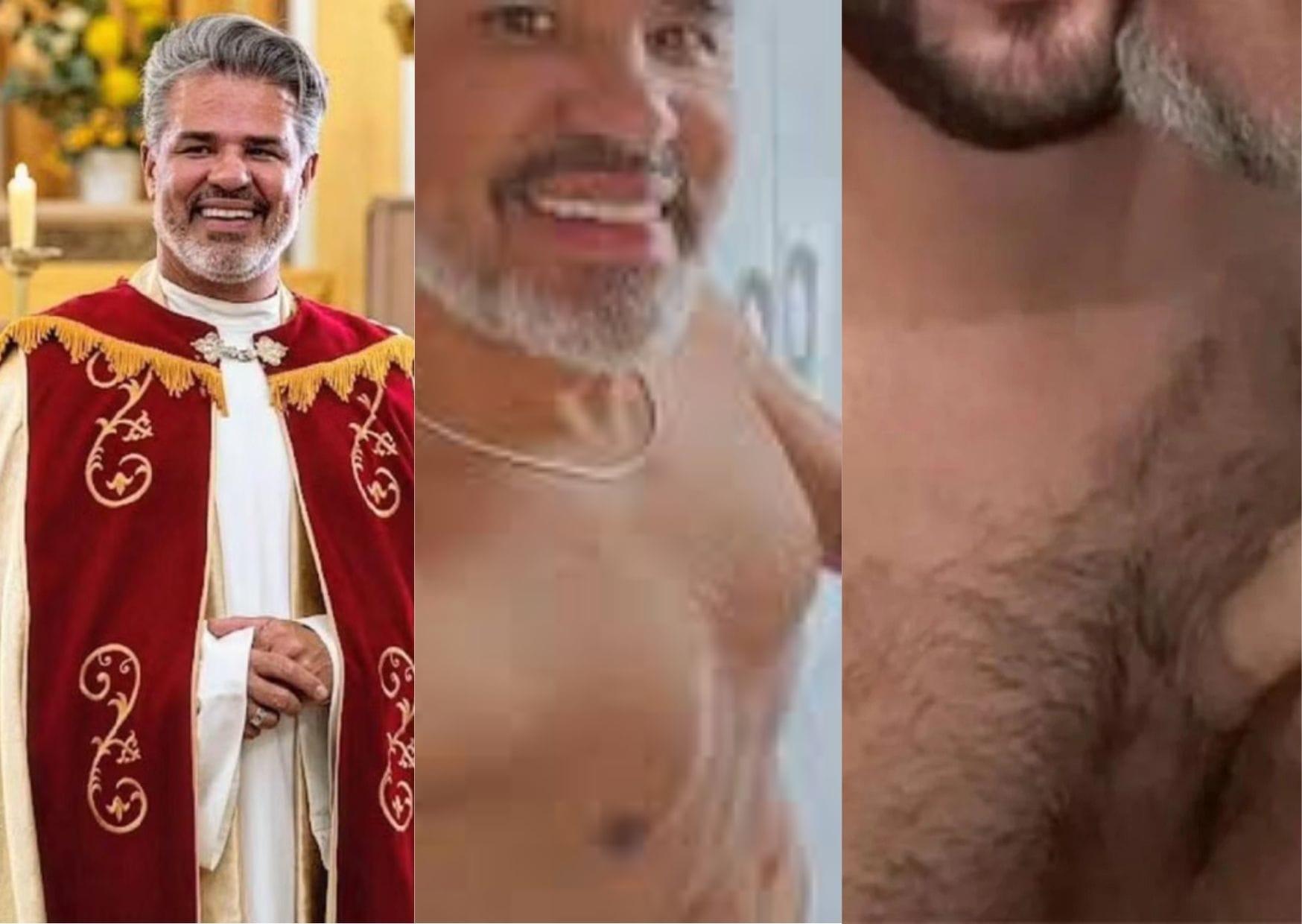 Padre afastado após vazamento de imagens íntimas volta a assumir função pastoral