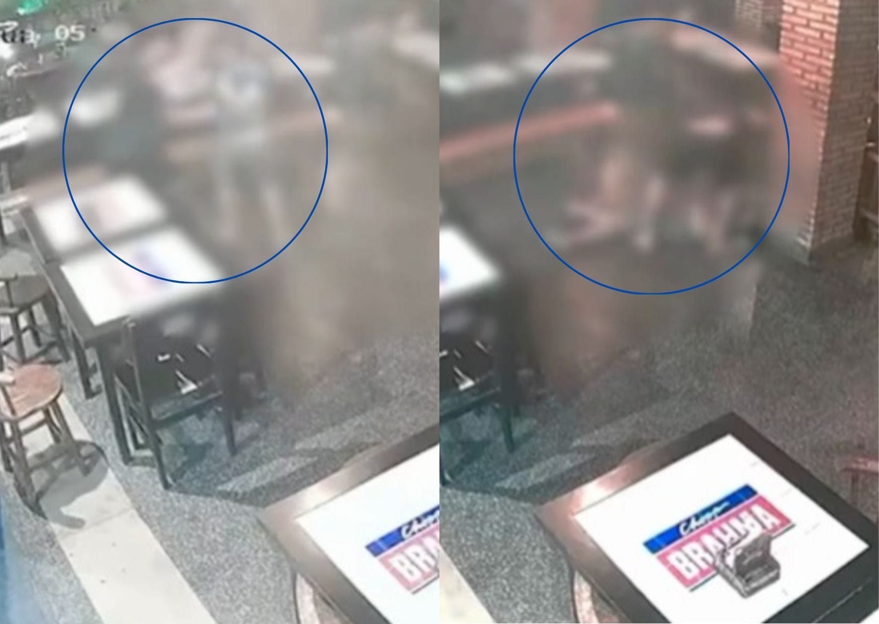 Discussão acaba em morte e suspeito foge após crime em restaurante; veja vídeo