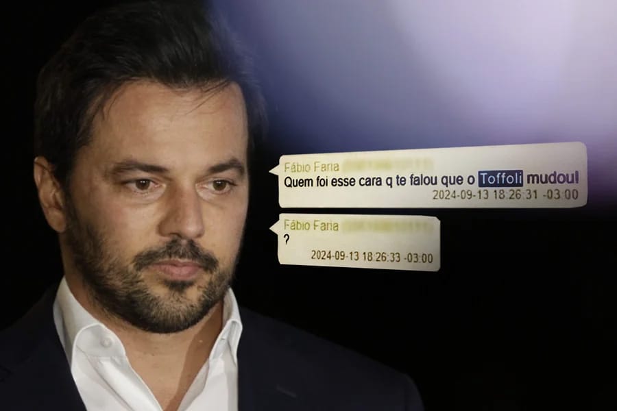 Conversas entre Fábio Faria e Vorcaro eram sobre voto de Toffoli em causa bilionária no STF