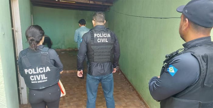 Suspeito de matar dois tralhadores em Cuiabá é preso; vítimas eram de São Paulo