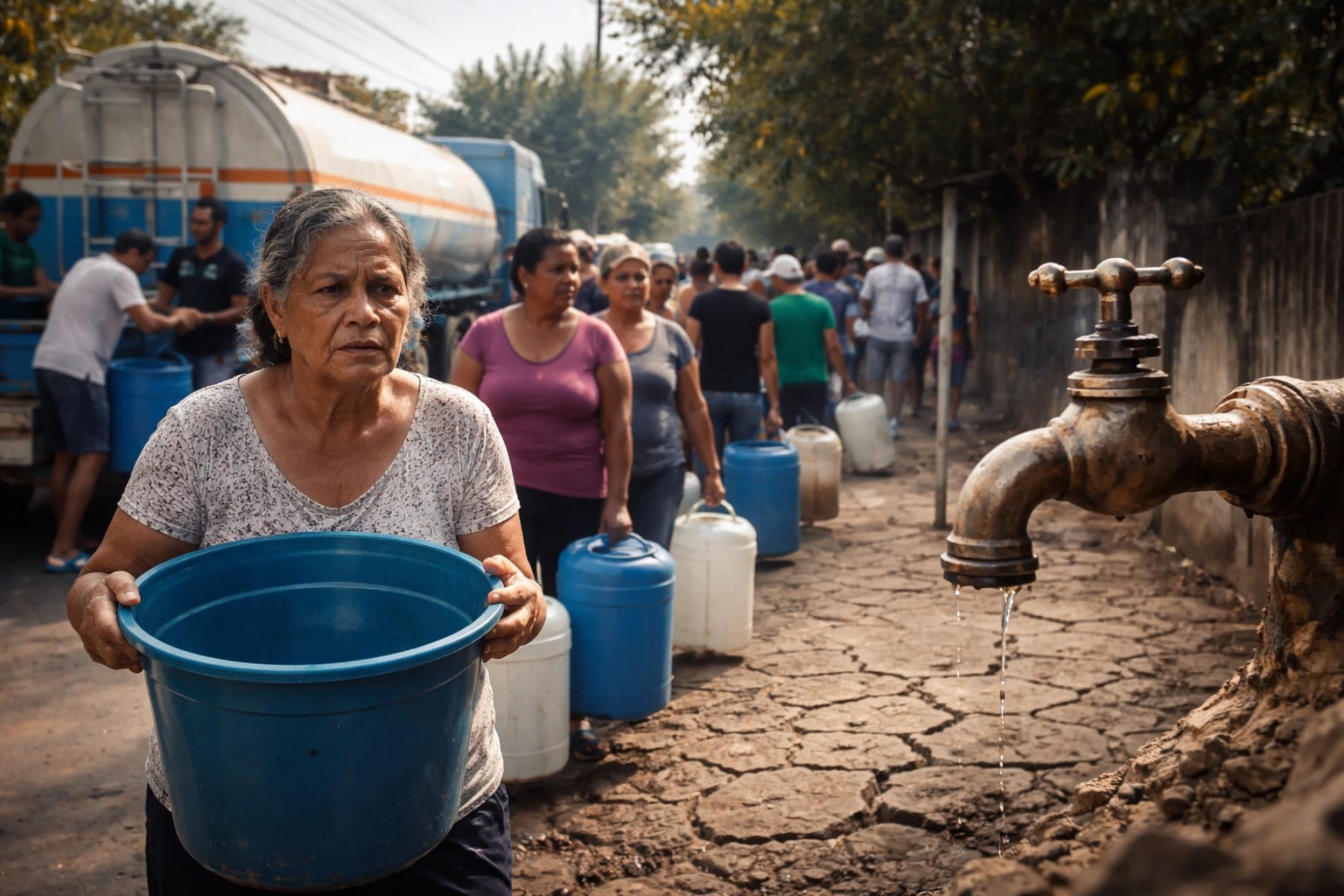 Crise histórica de água em Várzea Grande persiste mesmo após milhões investidos em ETAs