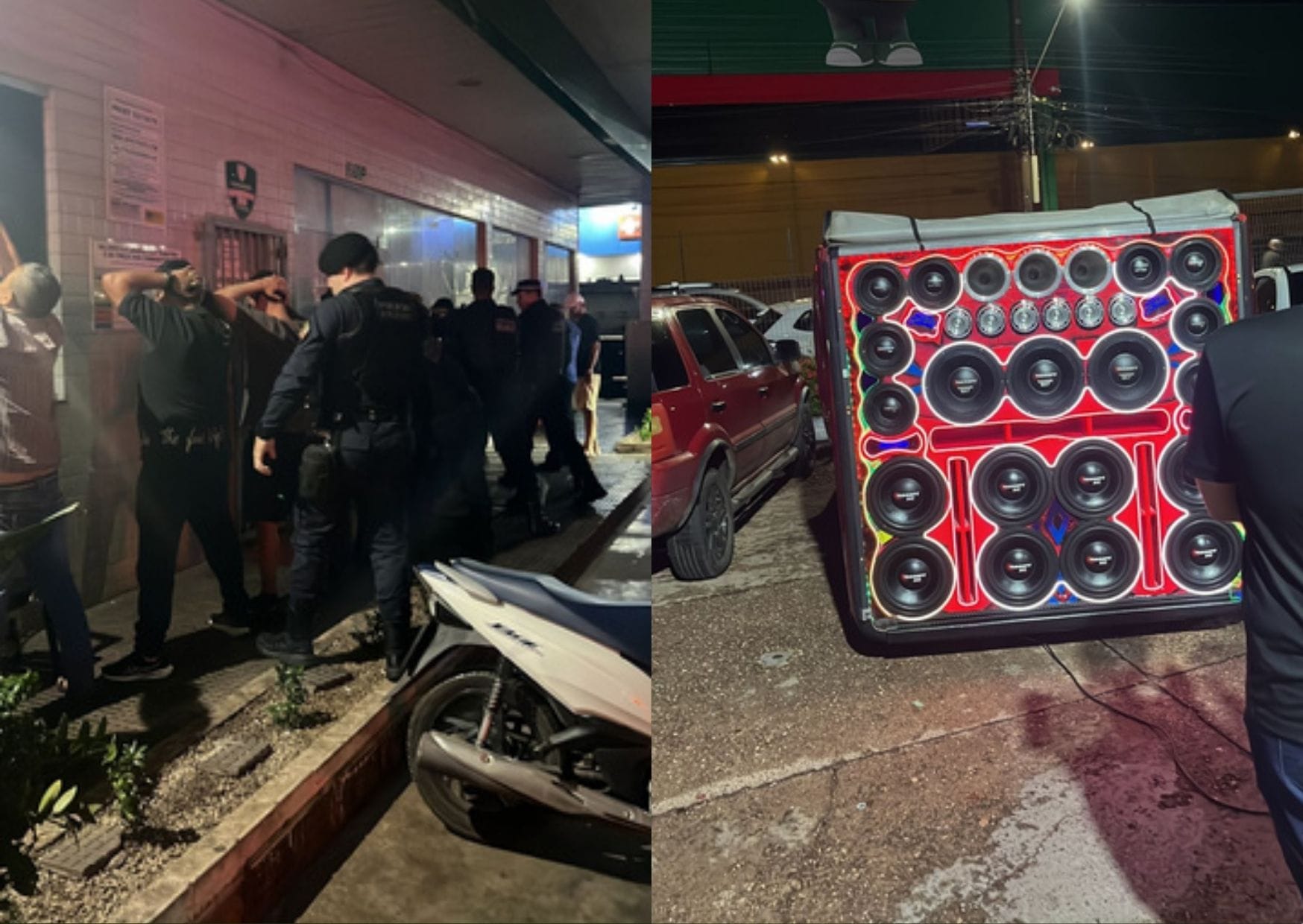 Forças de segurança realizam operação noturna em VG e reforçam normas de sossego