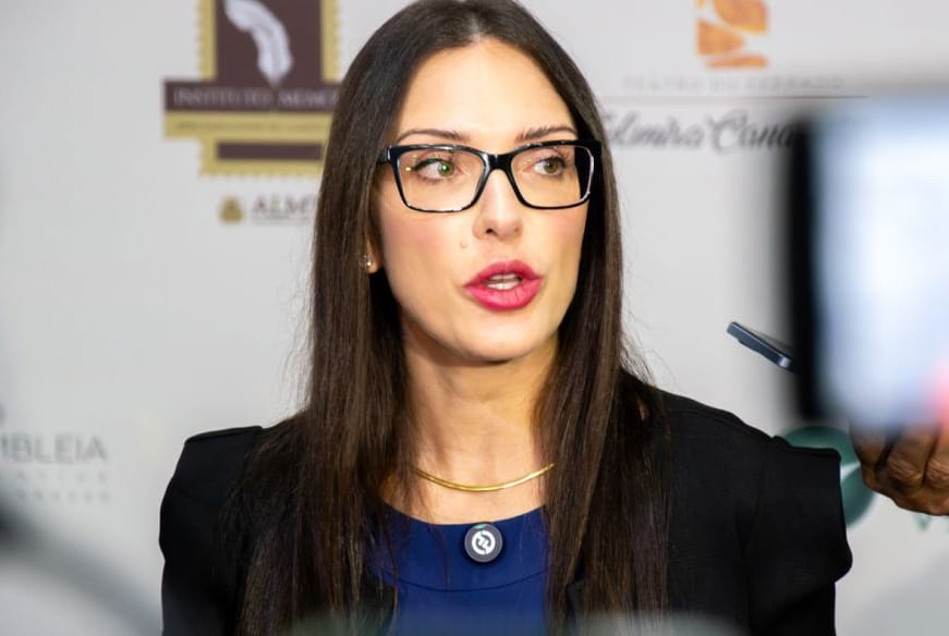 "Isso nunca aconteceu; sou candidata ao Senado", diz Janaína Riva; veja vídeo