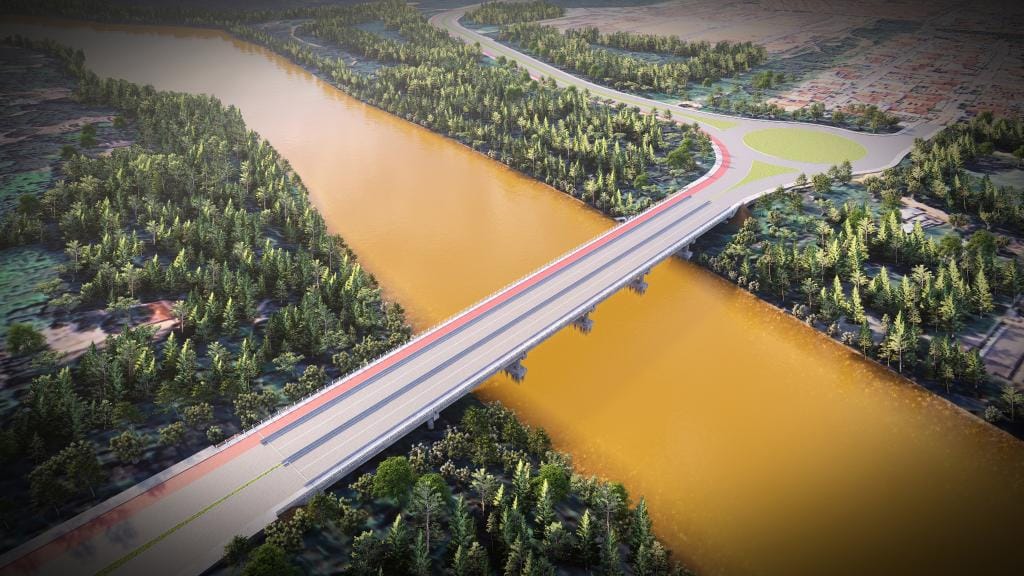 Veja imagens do projeto da nova ponte que será construída para ligar Cuiabá e Várzea Grande