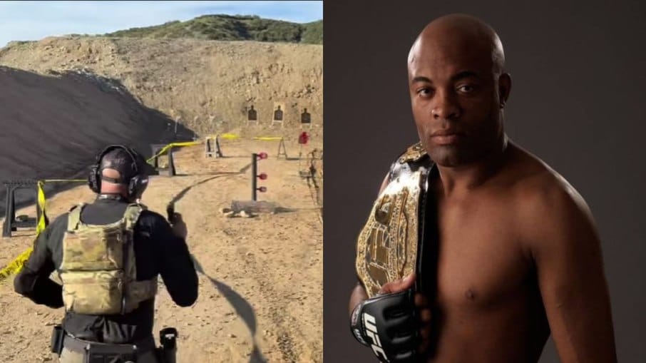 Anderson Silva inicia formação para se tornar policial em Beverly Hills