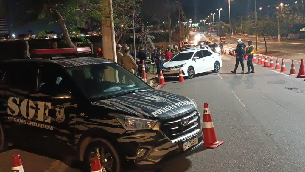 Operação fiscaliza 930 veículos e prende 93 condutores por embriaguez ao volante
