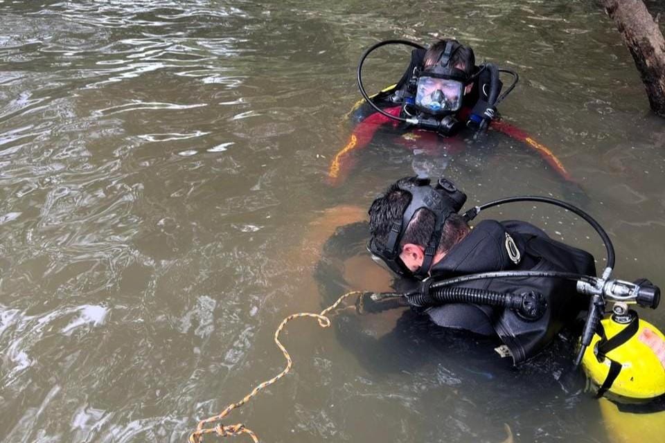 Bombeiros localizam corpo de vítima de afogamento em lago em Lucas do Rio Verde