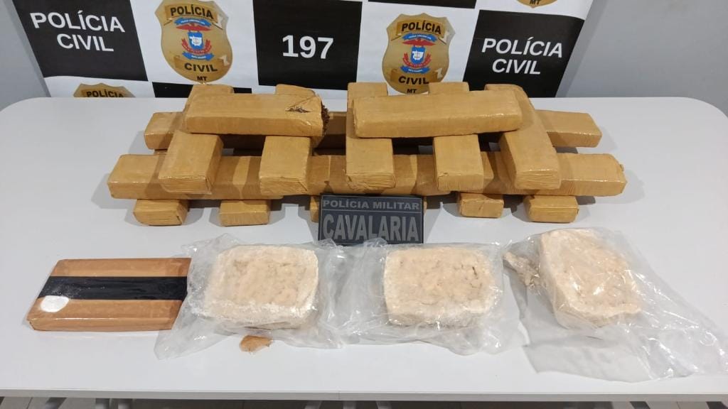 Traficantes tentam fugir de abordagem de PMs e são presos com cocaína e maconha