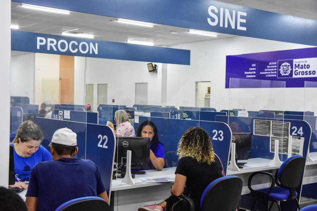 Sine-MT abre mais de 2,3 mil vagas de emprego em diversas regiões de Mato Grosso
