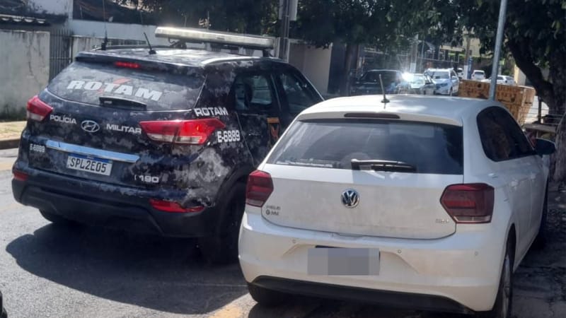 PMs da Rotam prendem suspeitos por roubo e sequestro de idoso de 76 anos em Cuiabá