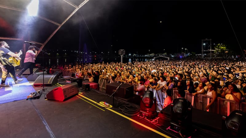 Aniversário de Cuiabá atrai visitantes de outras cidades e reúne multidão no Parque das Águas