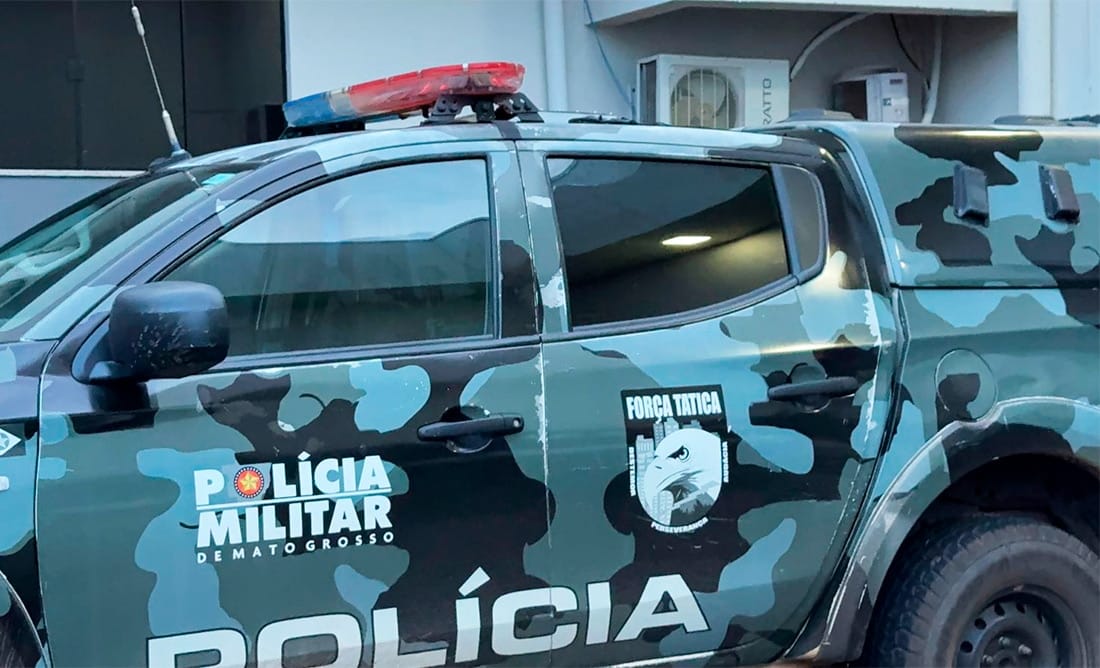 Homem reage à abordagem, troca tiros com a Força Tática e acaba morto em operação em MT