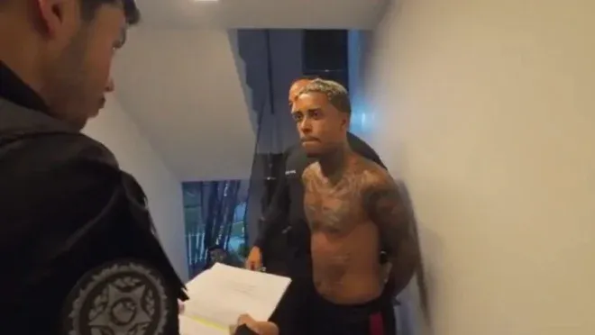 Vídeo mostra momento em que Poze do Rodo é preso em ação que mira lavagem de R$ 1,6 bilhão